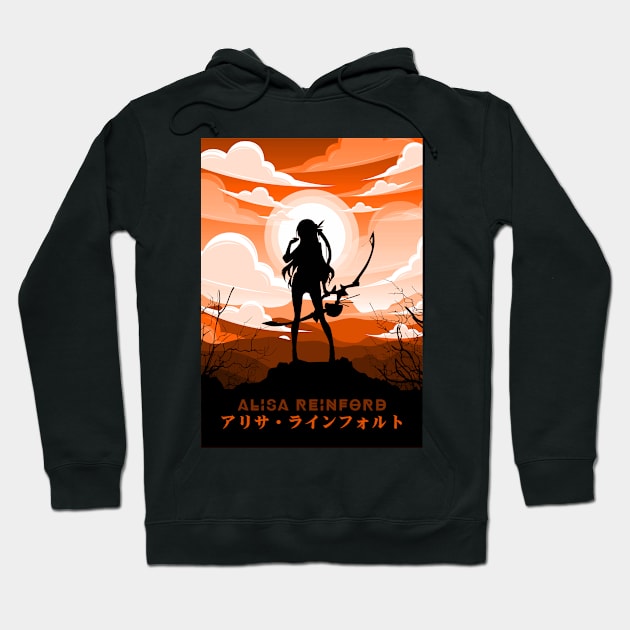 lisa Reinford | Trails Of Cold Steel Hoodie by GuruBoyAmanah